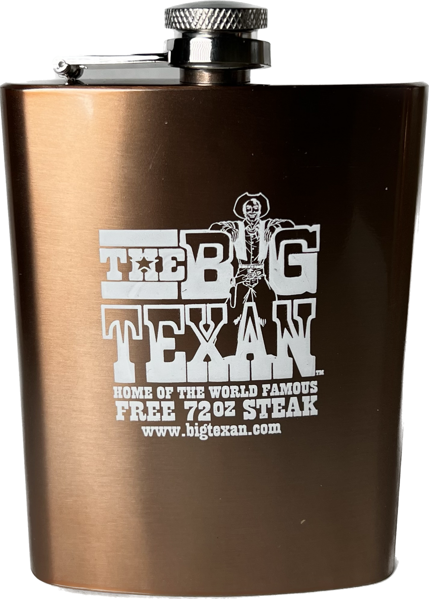 Big Texan Copper Flask Big Texan T Shop